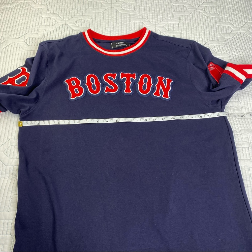 Boston Navy Blue Men's Shirt - Picture 2 of 9